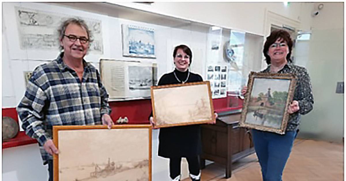 Oud-topman NS Roger van Boxtel schenkt Gorcums Museum drie schilderijen