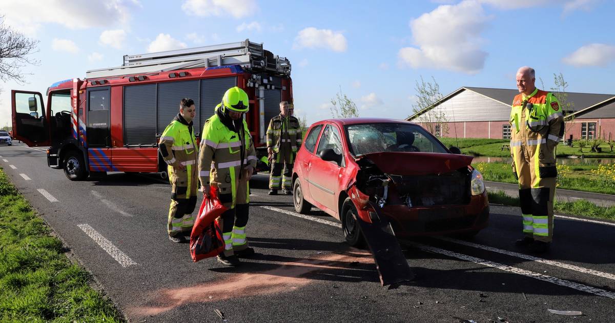 Twee personen gewond na kop-staartbotsing in Buurmalsen
