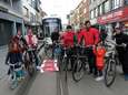 PVDA blokkeert tram op Herentalsebaan:“Geef fietsers meer ruimte én veiligheid”