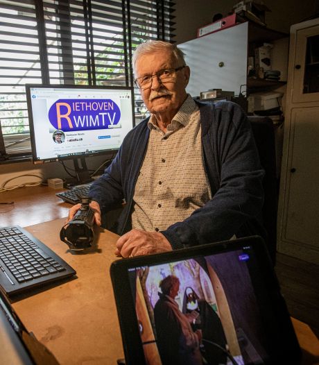 Van slager Cor tot bakker Piet, Wim Coolen (84) laat Riethoven schitteren op YouTube