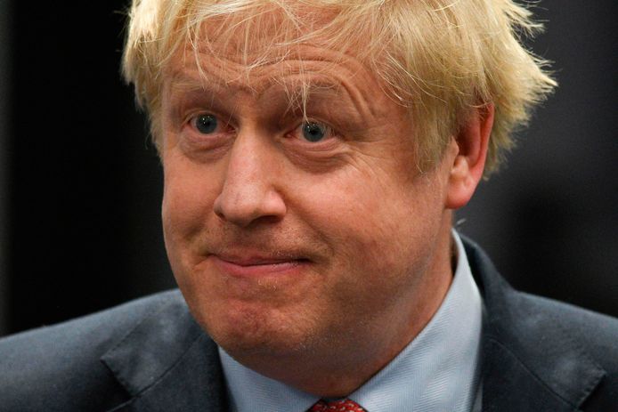 De Britse premier Boris Johnson behaalde een ruime overwinning.