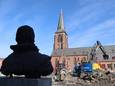 De werken aan de Markt zijn volop bezig.