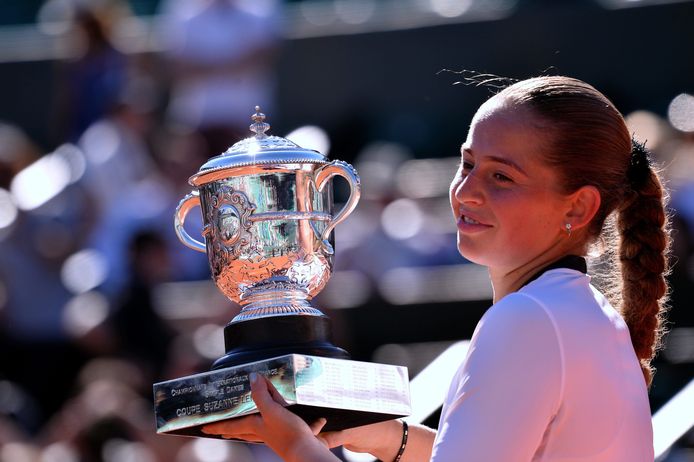 Jelena Ostapenko was vorig jaar de verrassende winnares van Roland Garros.