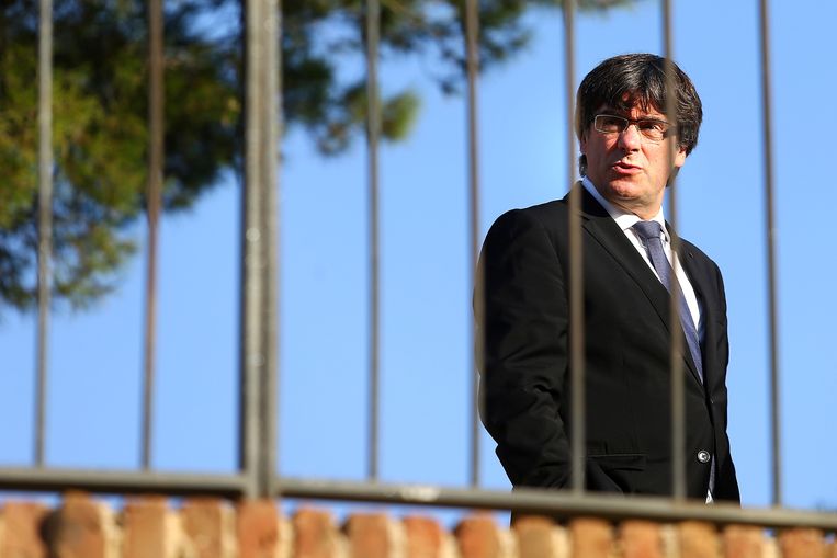 Catalaans president Carles Puidgemont. Beeld REUTERS