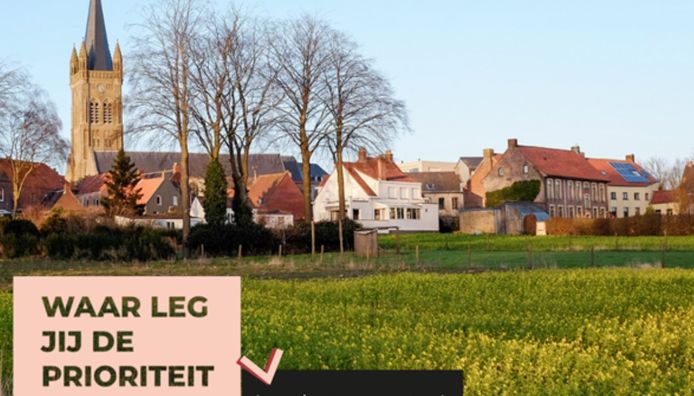 Het campagnebeeld van "Mijn gemeente en ik'
