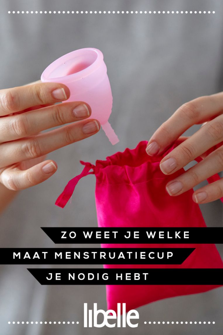 Zo weet je welke maat menstruatiecup je het beste kunt kopen