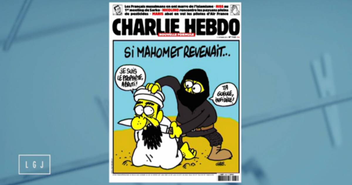 Sur Les 52 Dernieres Unes De Charlie Hebdo Une Seule Sur Mahomet Home 7sur7 Be