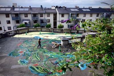 Une “oasis de verdure” sur les rampes du Palais de justice de Bruxelles