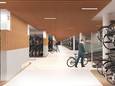 De nieuwe fietsenstalling onder Amersfoort Centraal biedt volgens ProRail ruimte aan 4200 tweewielers.