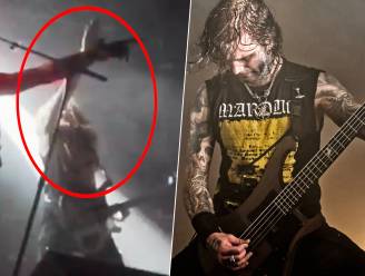 Blackmetalband Marduk gooit bassist buiten na nazigroet op podium