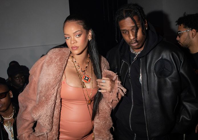 Rihanna en A$AP Rocky.