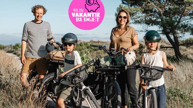 Nikolas en Ellen gaan op fietsvakantie met hun kinderen: “Slechts 15 euro per maand voor een gehuurde kinderfiets”