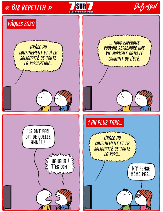 "Bis repetita", 5 avril 2021