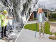 Esther Rozemeijer (54) is een van de gezichten van de landelijke campagne van het Nationaal MS Fonds/De spinselmot bedekt verschillende bomen in de uiterwaarden bij Boven-Leeuwen.