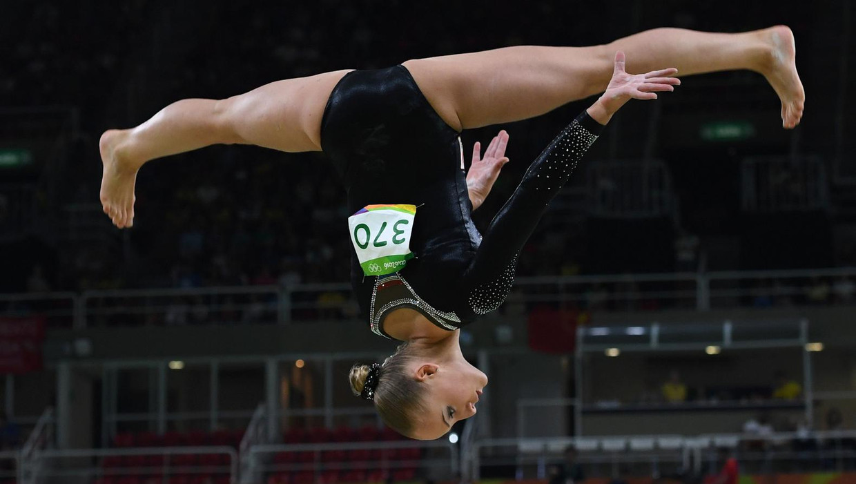 sanne wevers wint goud goud op snee aanbrengen