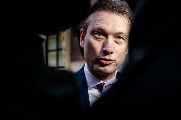 De Nederlandse minister van Buitenlandse Zaken Halbe Zijlstra.