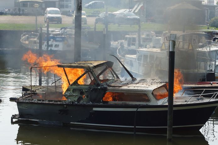 De boot was niet meer te redden
