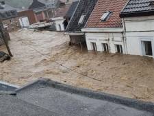 Une dizaine de maisons s’effondrent à Pepinster