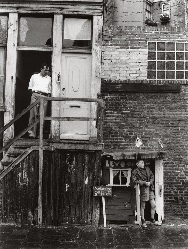 Westerstraat, 1958. Beeld Oscar van Alphen
