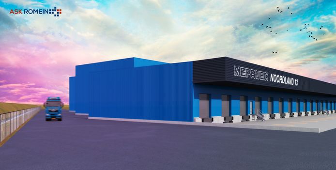 Noordland 13, zoals het nieuwe pakhuis gaat heten, is bedoeld voor de opslag van chemische stoffen.