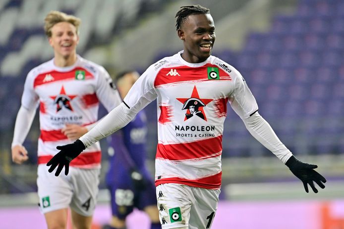 Rabbi Matondo was de matchwinnaar voor Cercle tegen Anderlecht.