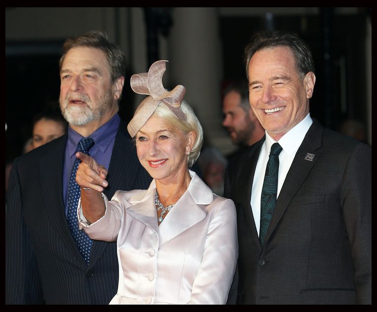 John Goodman, Helen Mirren en Bryan Cranston. Beeld PHOTO_NEWS