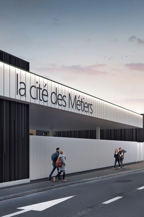 Le chantier de la Cité des Métiers à Charleroi est officiellement lancé: “Vaincre deux utopies wallonnes”