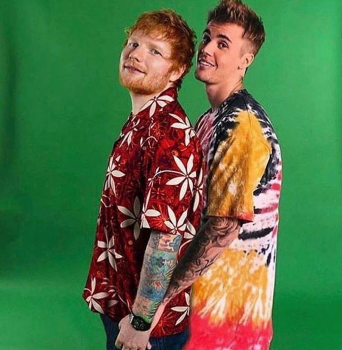 Ed Sheeran en Justin Bieber brengen samen single uit.
