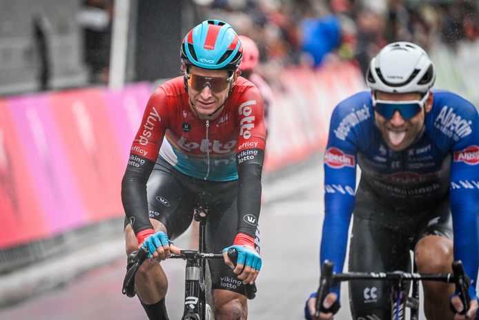 Cedric Beullens werd na een hectische race mooi zevende in de Classic Brugge-De Panne.