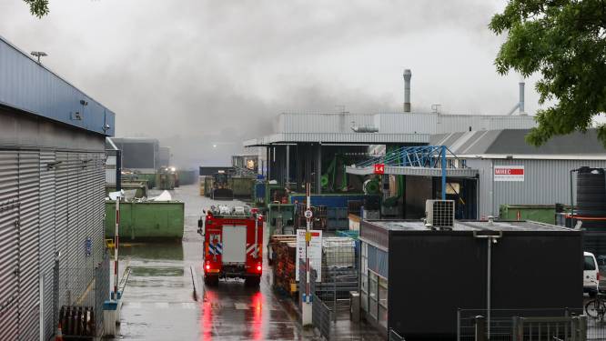 Vierde brand binnen jaar bij recyclingbedrijf Mirec in Eindhoven, ‘noodweer was boosdoener’