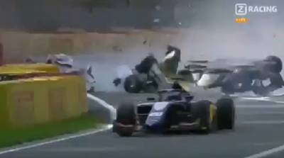 Le pilote français de Formule 2 Anthoine Hubert tué lors de l'accident de Spa