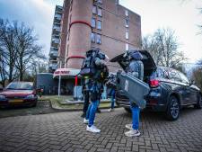 Flatwoning beschoten aan de Beverloweg in Eindhoven