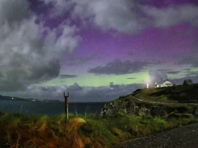 VIDEO | Timelapse toont kleurrijk noorderlicht boven Ierland