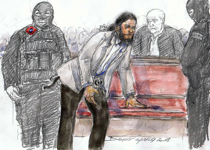 Salah Abdeslam a été condamné à 20 ans de prison ferme par le tribunal correctionnel de Bruxelles pour la fusillade de la rue du Dries survenue le 15 mars 2016.