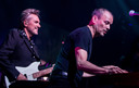 Ernst Jansz (rechts), hier samen met Doe Maar-zanger en -bassist Henny Vrienten, heeft twee nieuwe cd's afgeleverd.