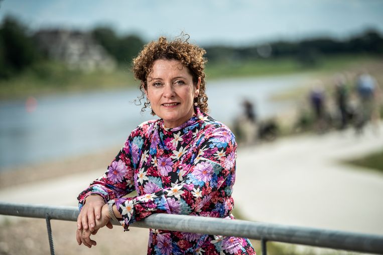 Lydia Peeters. Beeld Marco Mertens