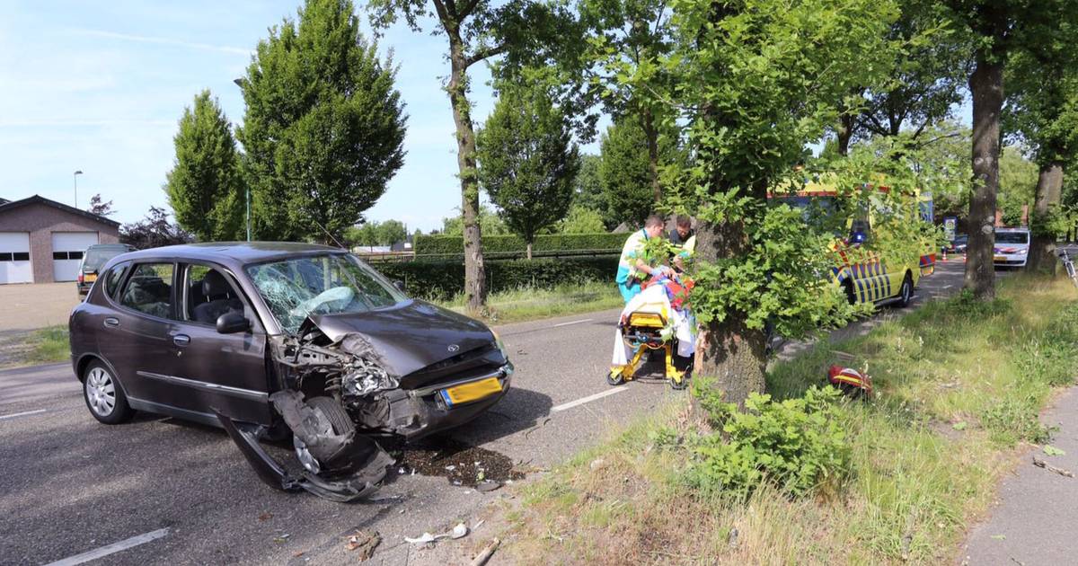 Vrouw met hoofdletsel naar het ziekenhuis na ongeval in Netersel