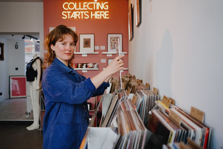 Charlotte Kalkman van Kalkman in Antwerpen.  Beeld Wouter Van Vooren