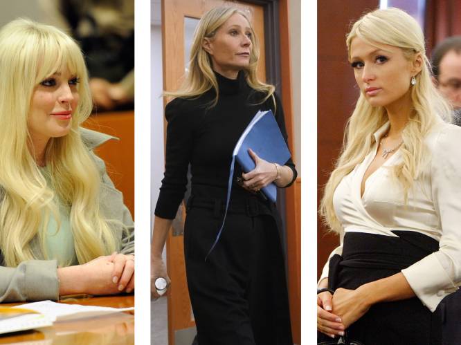 Gwyneth Paltrow verschijnt in stijl voor het gerecht. Overzicht van iconische modemomenten in de rechtbank