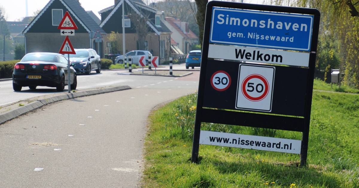 Bewoners Simonshaven zijn hardrijders zat en verlagen maximum snelheid eigenhandig