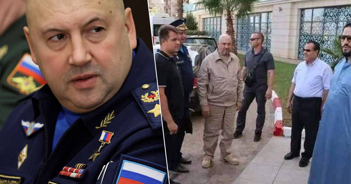 After all the speculation: a Russian general linked to Wagner makes his official debut during a visit to Algeria |  outside