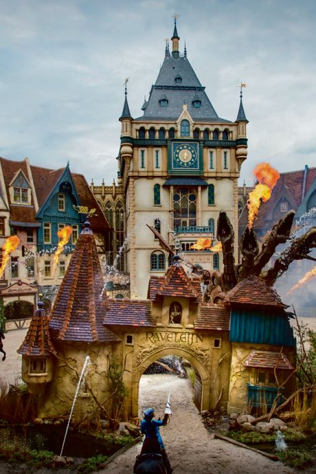Le parc d'attractions Efteling aux Pays-Bas touché par un bref incendie