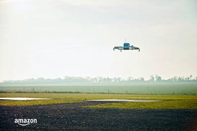 Amazon Prime Air begonnen met pakketten afleveren via drones in de VS