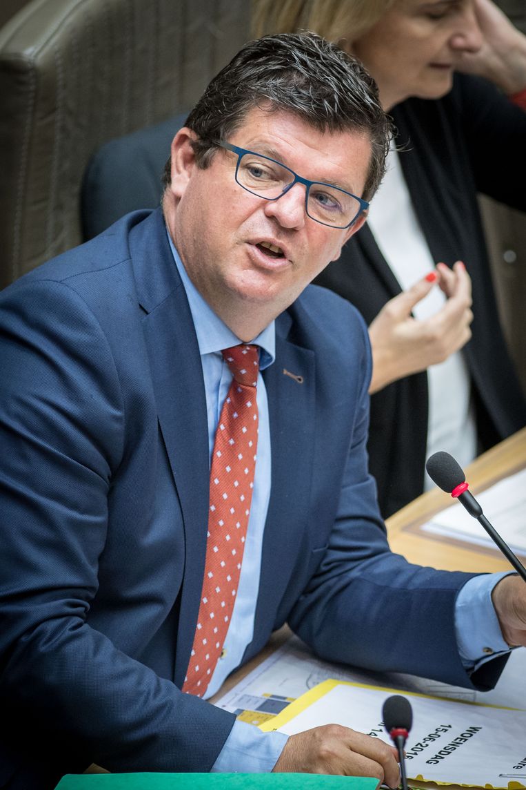 Vlaams minister van Energie Bart Tommelein (Open Vld). Beeld BELGA