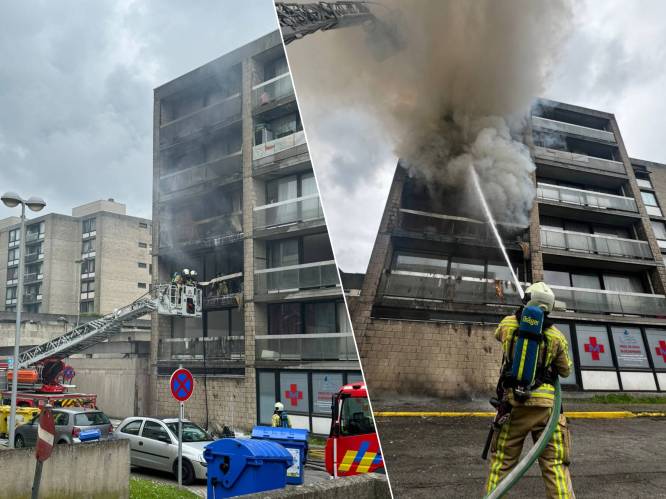 Brand in gebouw van vijf verdiepingen in Sint-Lambrechts-Woluwe: “Twintig mensen geëvacueerd”