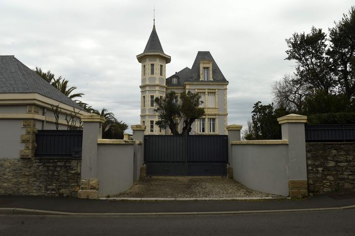 De luxevilla in het Franse Biarritz die gelinkt wordt aan Poetins jongste dochter, Katerina Tikhonova.