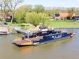 Naar verwachting is veerdienst 'De Biesbosch' tussen Dordrecht en Werkendam de komende dagen nog uit de vaart.