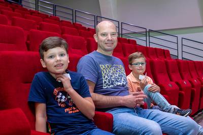 Mario Bros als begin van de filmopvoeding bij Fideï et Arti