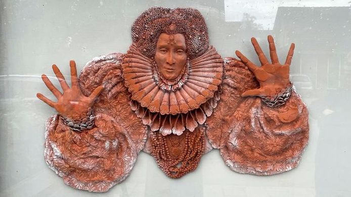 Langs de kunstroute Grensloos Kunst Verkennen is het werk van 23 kunstenaars te zien.