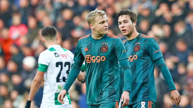 Van de Beek laakt slap Ajax: ‘Dit had niets met kwaliteit te maken’